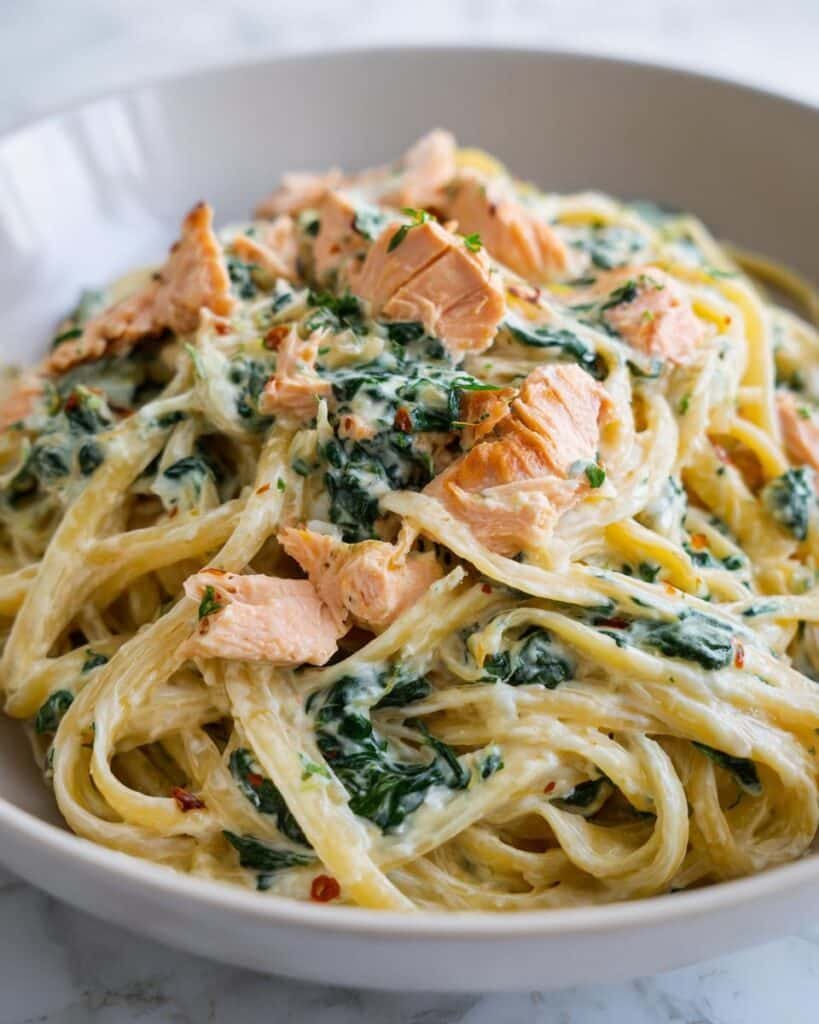 Creamy Salmon Spinach Pasta: 7 Reasons to Love It 5 Creamy Salmon Spinach Pasta