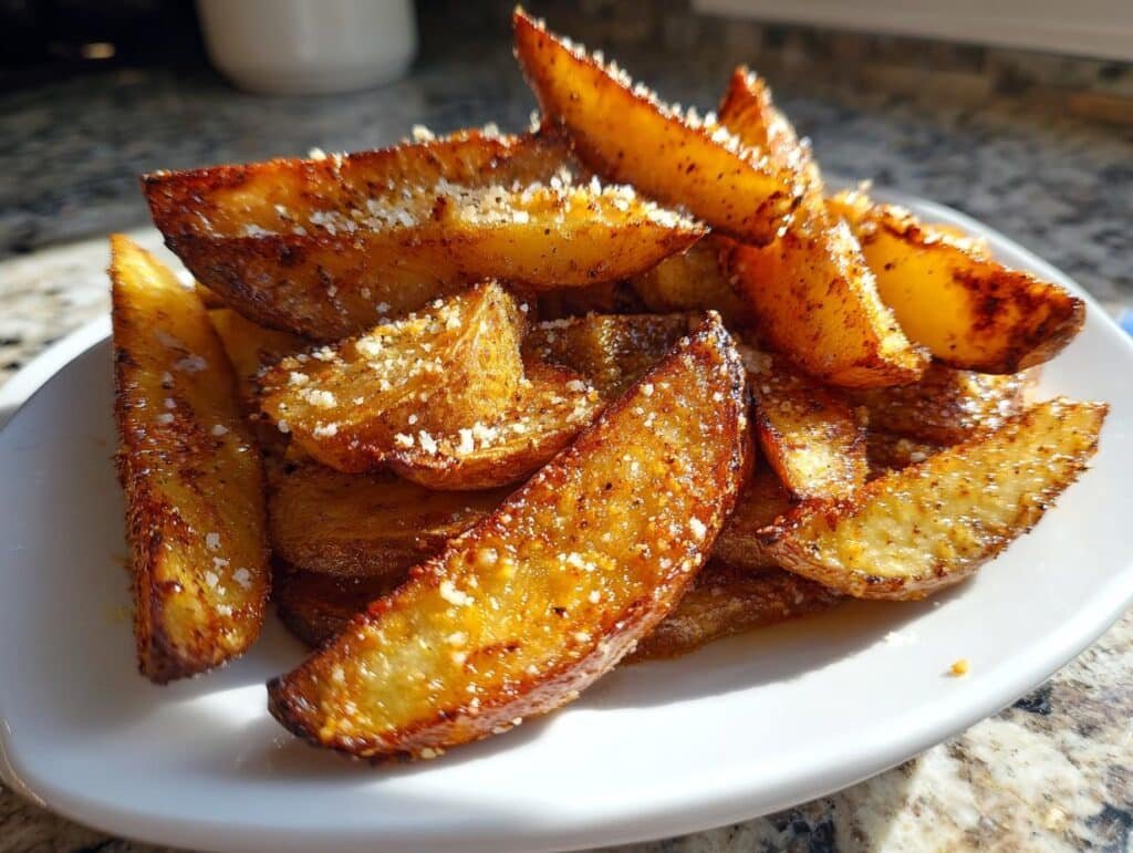 Crispy Parmesan Potato Wedges That Will Steal Your Heart 5 Crispy Parmesan Potato Wedges