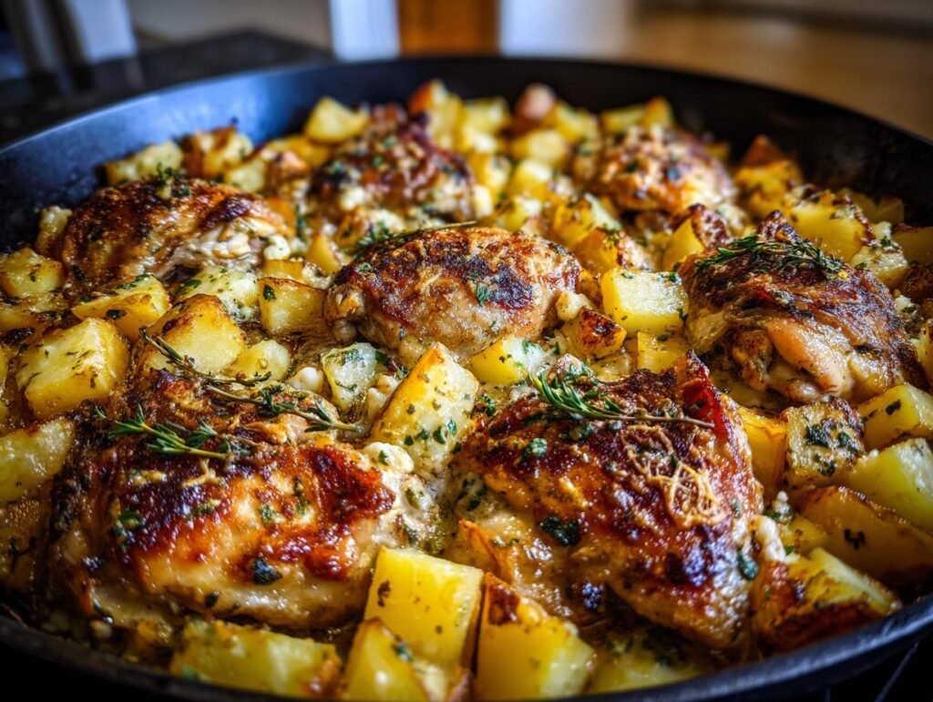 Garlic Parmesan Chicken and Potatoes: 5 Flavorsome Secrets 5 Garlic Parmesan Chicken and Potatoes