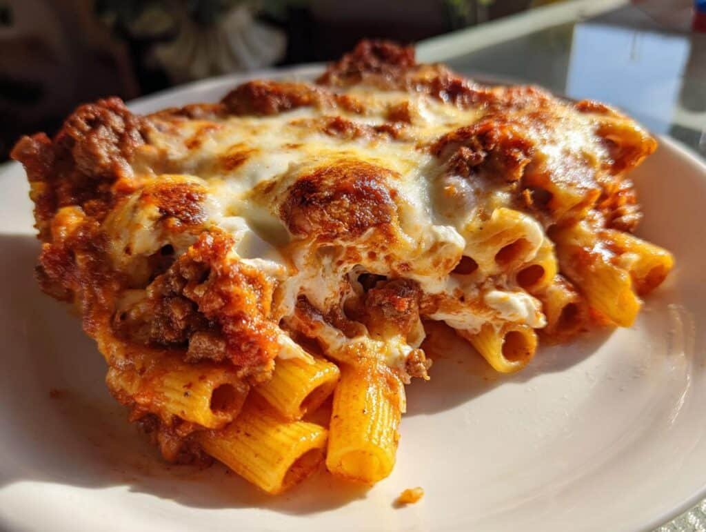 Cheesy Baked Mostaccioli: 7 Comforting Layers of Joy 5 Cheesy Baked Mostaccioli