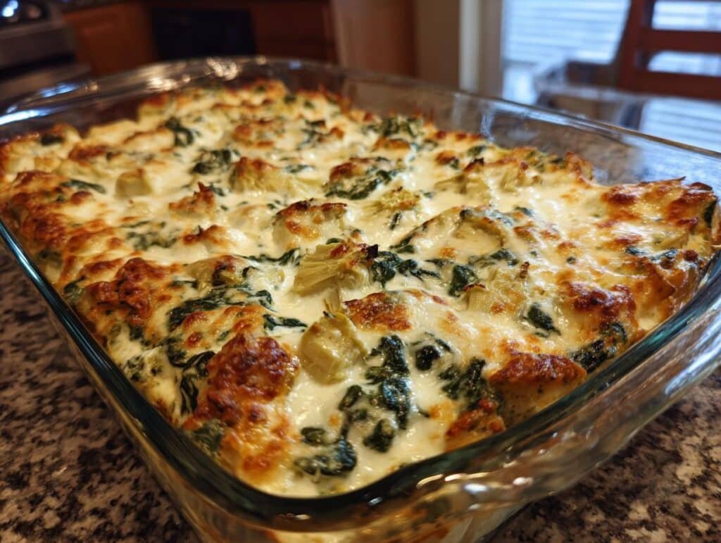 Creamy High-Protein Spinach Artichoke Chicken Casserole Magic 5 Creamy High-Protein Spinach Artichoke Chicken Casserole