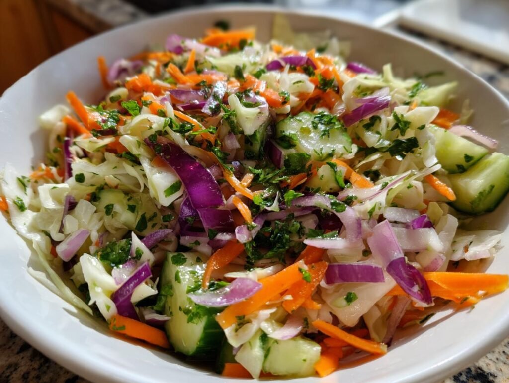 Greek Cabbage Salad - Lahanosalata: 7 Vibrant Ingredients Unleashed 5 Greek Cabbage Salad - Lahanosalata