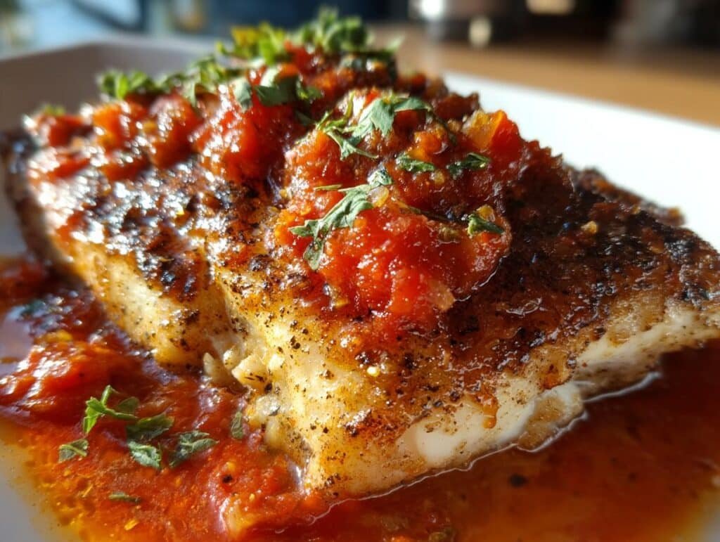 Quick Tilapia in Roasted Pepper Sauce: 5-Min Flavor Delight 5 Quick Tilapia in Roasted Pepper Sauce