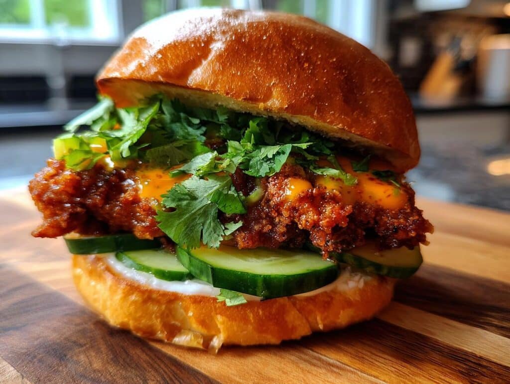 Thai Fried Chicken Sandwich: 7 Bold Flavors to Savor 5 Thai Fried Chicken Sandwich