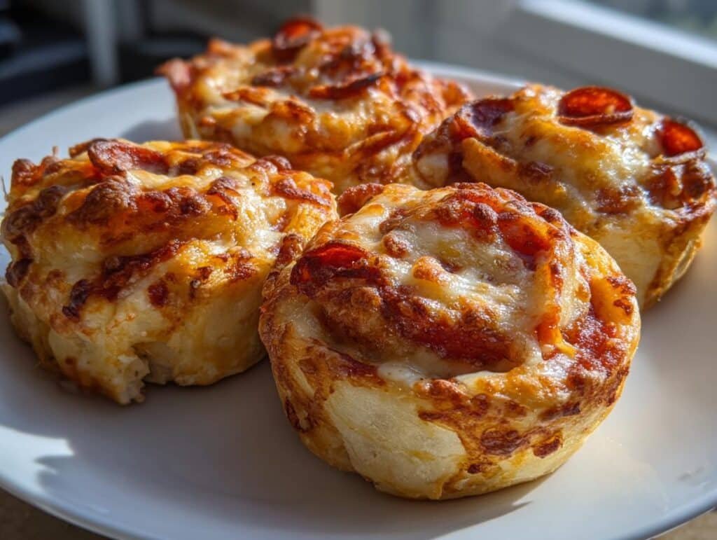 High Protein Pepperoni Pizza Rolls to Satisfy Cravings 5 high protein pepperoni pizza rolls