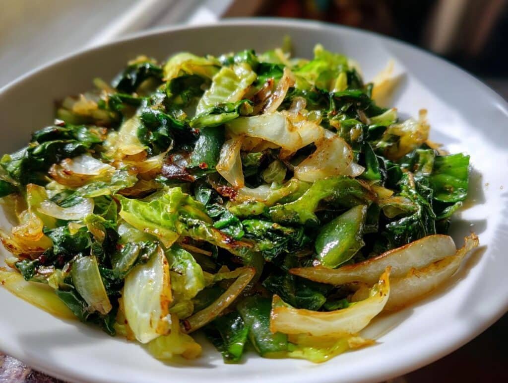 Fried Cabbage: 5 Simple Steps for a Healthy Delight 5 Fried Cabbage
